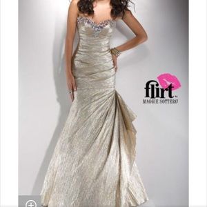 Champagne Prom Dress